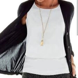 Cabi Indulgence Tank in White - Size Small